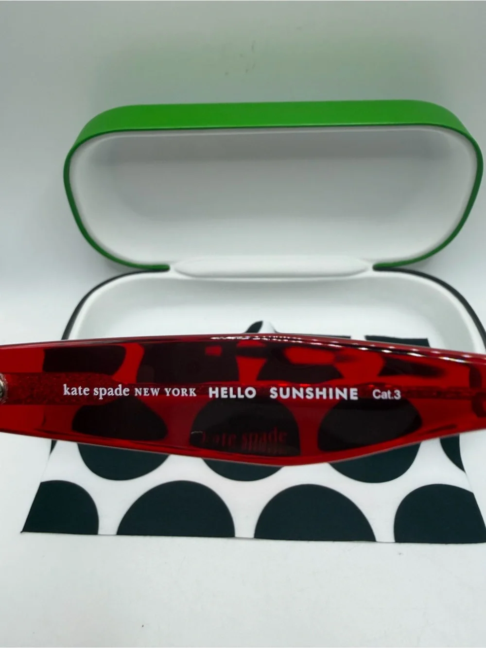 kate spade Burgundy Gradient Oversized Sunglasses